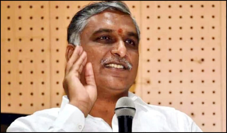 harish rao huzurabad bypoll