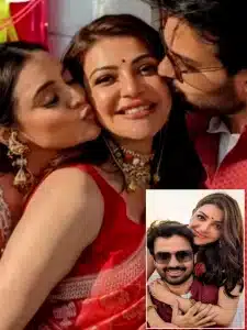 Actress Kajal Aggarwal Baby Shower photos goes viral on social media