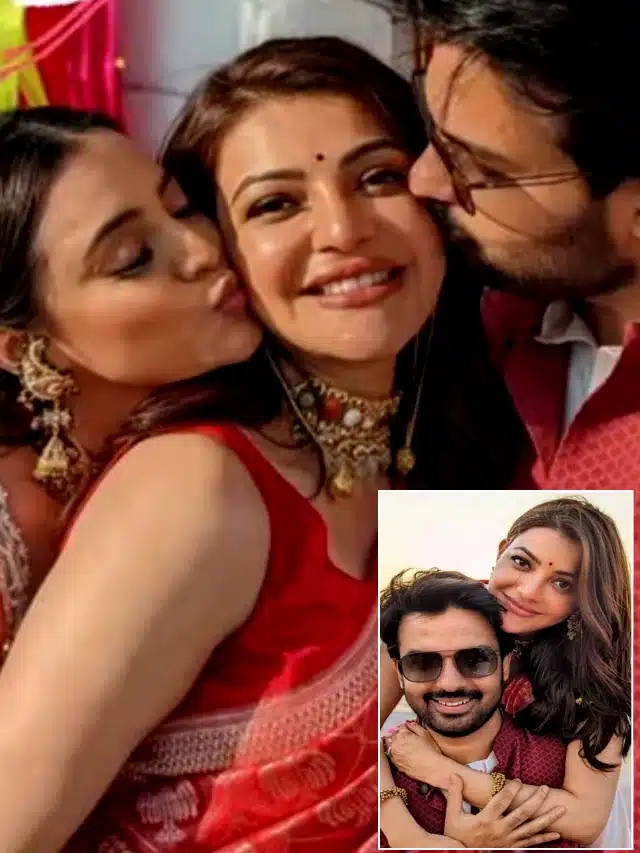 కాజల్ అగర్వాల్ సీమంతం.. కలర్‌ఫుల్ ఫొటోలు వైరల్..!