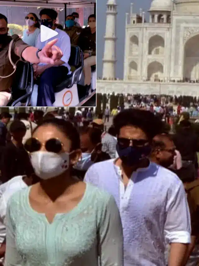 ప్రియుడితో తాజ్‌మహల్‌కు రకుల్.. ఎంజాయ్ చేస్తోందిగా.. ఇదిగో వీడియో