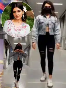 Samantha Dances Midnight in Airport Video Viral