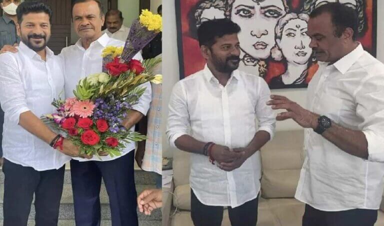 telangana-congress-leaders-revanth-reddy-and-komati-reddy-meet