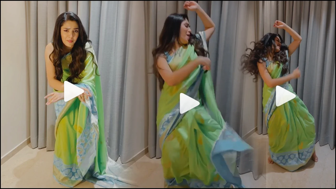 Krithi Shetty : Uppena Fame Krithi Shetty Dance Video Viral on Social Media