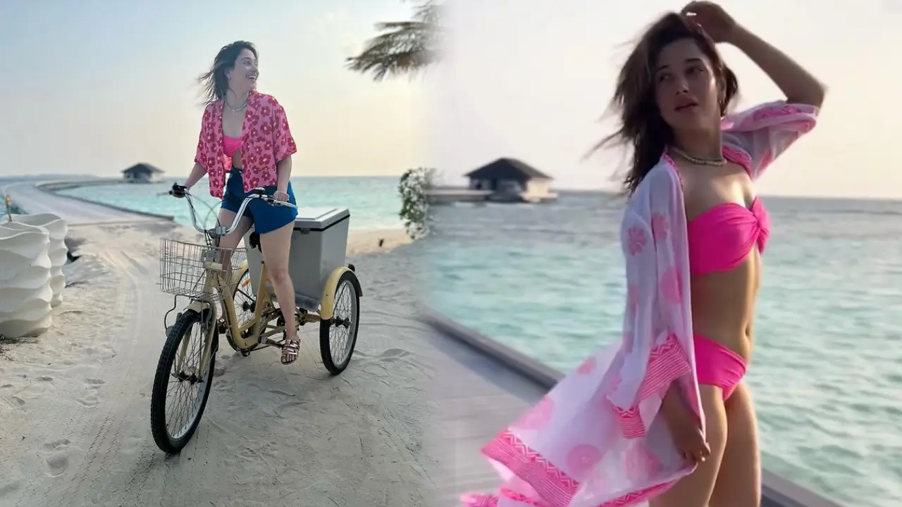 Tamannaah Bhatia to rise Heat Internet with Bold Pink Bikini Her Maldives Vacation