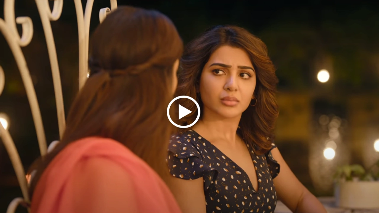 Samantha : Actress Samantha Bold Comments in Kaathu Vaakula Rendu Kadhal Movie Video Viral
