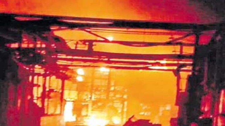 Fire Accident in Eluru