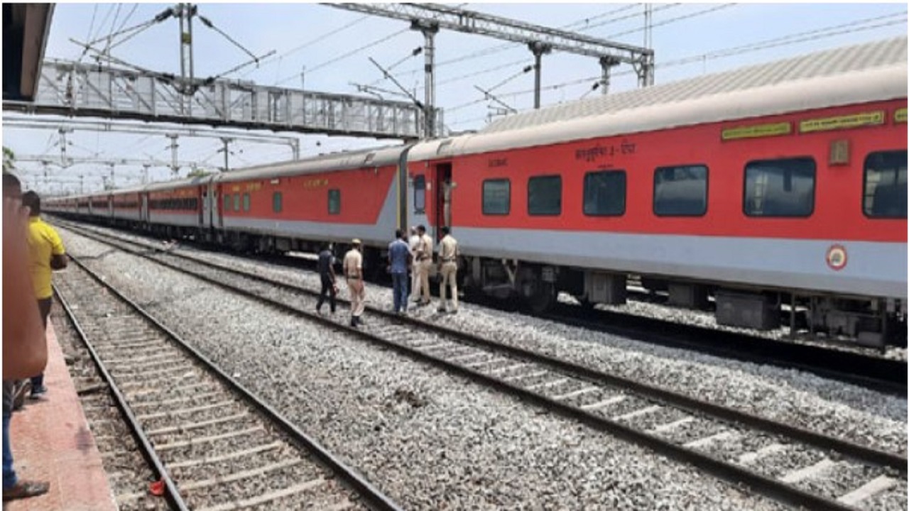 Bomb in Vizag Train