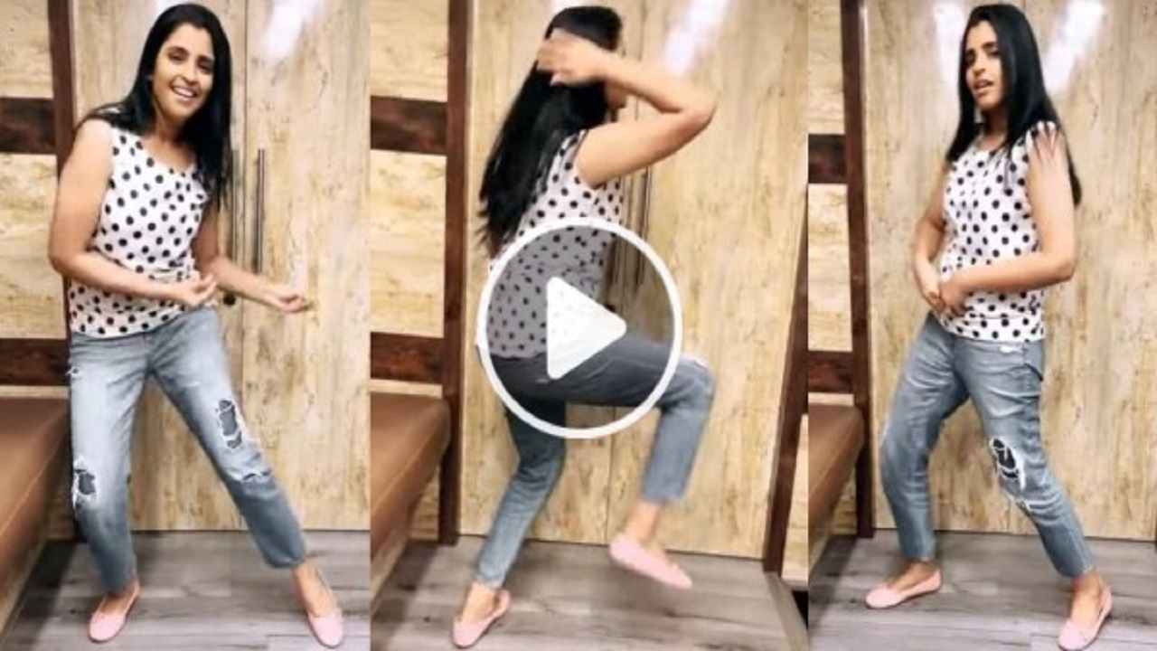 anchor shyamala latest dance goe to viral