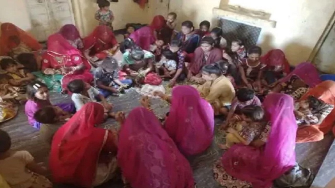 164 members in a family in rajasthan 3 lakh ration every month