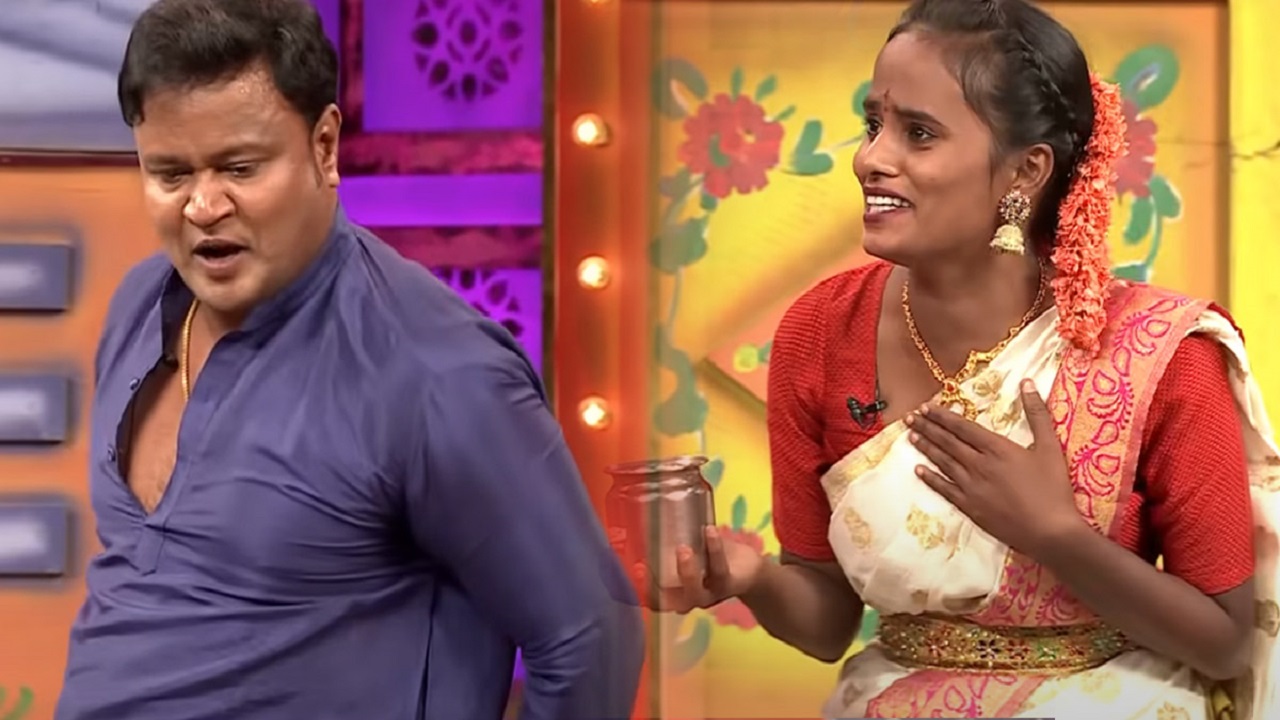 Jabardasth faima counters on bullet bhasker in extra jabbasrdasth