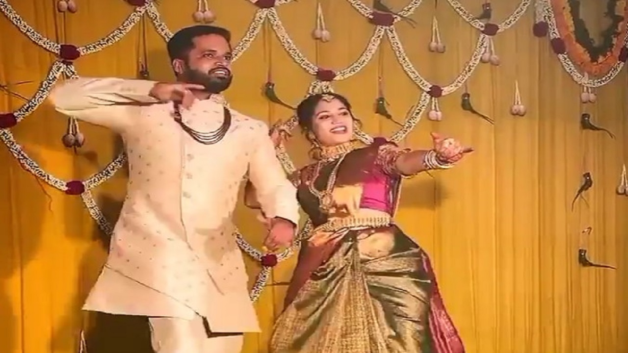 new married couple danced for dj songs video went viral