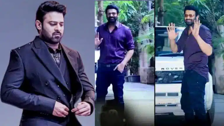 Actor Prabhas New Look Viral on Social Media Shocked to Trollers