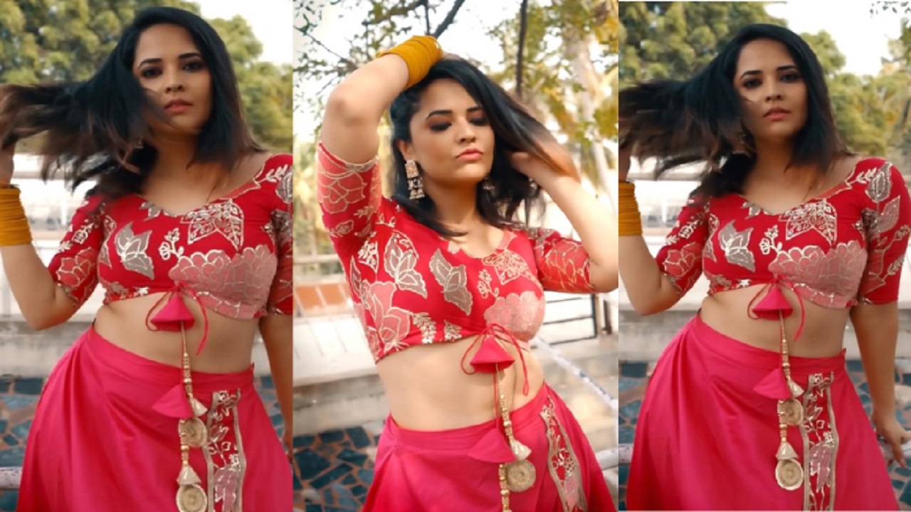 Anchor anasuya latest dance video goes to viral