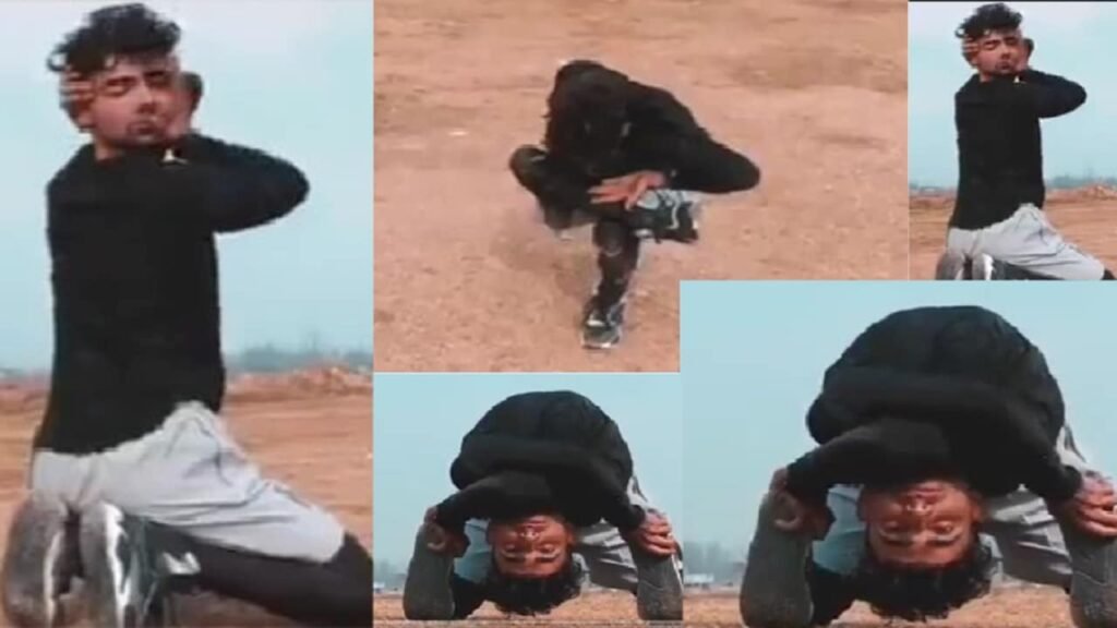 Kashmir boy popular as rubber boy video viral