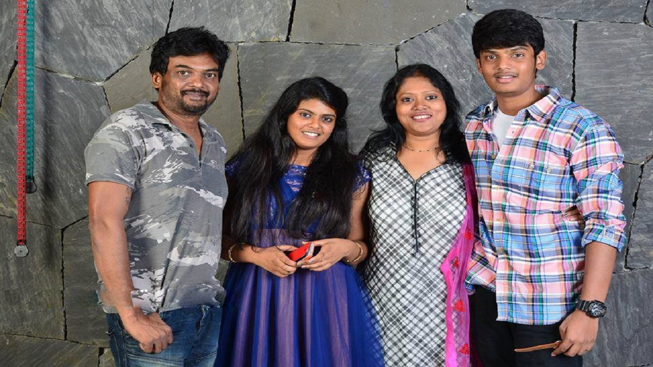 Puri jagannath daughter pavithra enters in slb banner