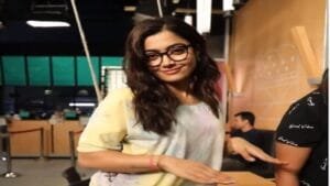 Rashmika mandanna crazy dance video goes to viral