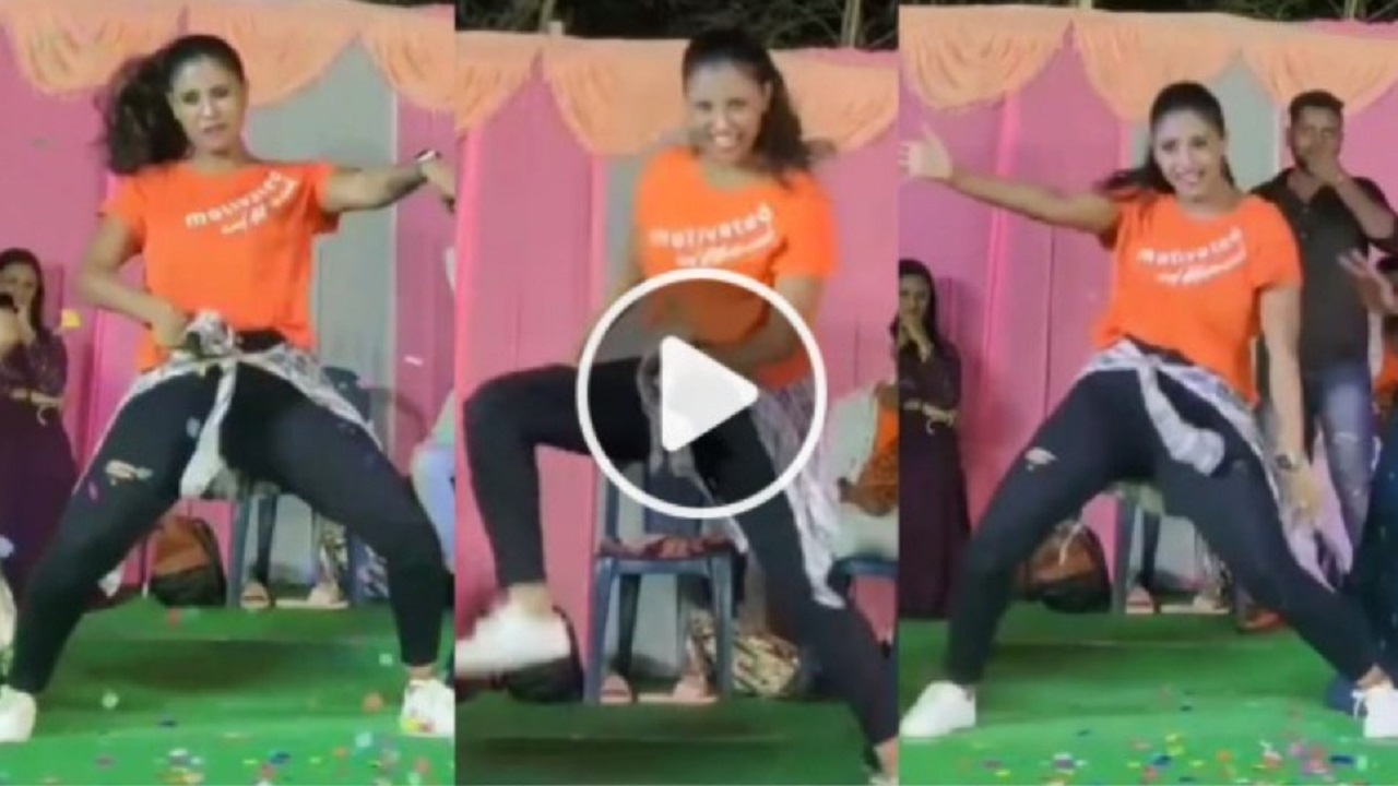 young lady dance on stage video goes viral