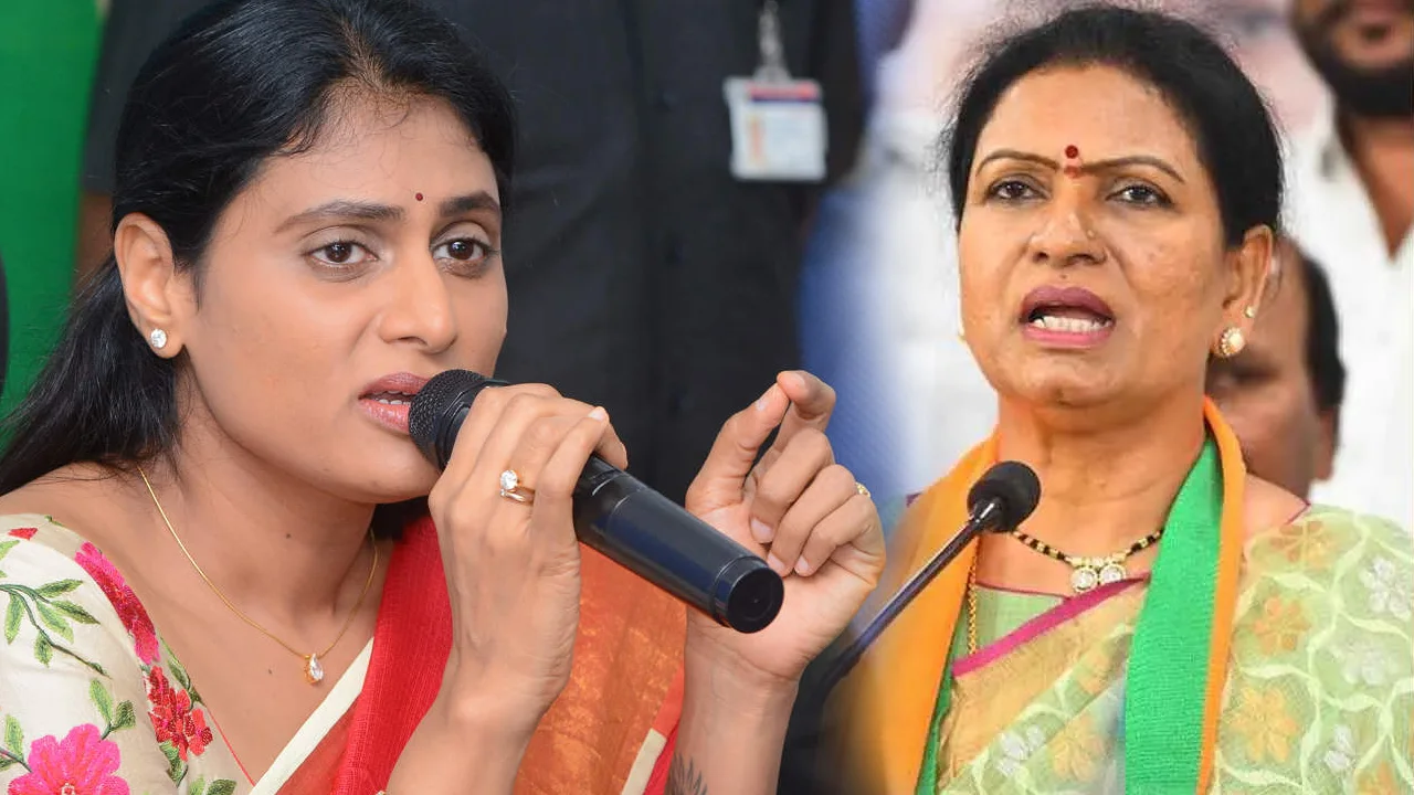 BJP Leader DK Aruna Sensational Comments on Ys Sharmila Party