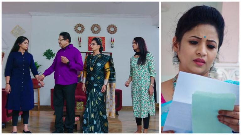 Hima and her family feel elated as Sourya agrees to stay with them in todays karthika deepam serial episode