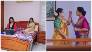 july 14 Today Episode Jagathi warns Devayani as she learns about her evil plan in todays guppedantha manasu serial episode