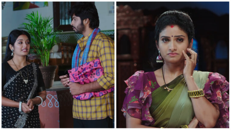 Jananamba warns Mallika as she misbehaves with Vishnu in todays janaki kalaganaledu serial episode