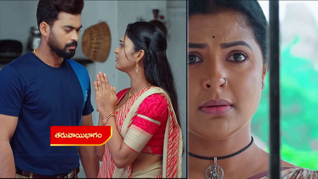 Malli Serial July 20 Today Episode _ Malli gets worried as Jagadamba and Meera question her about Aravind's absence 