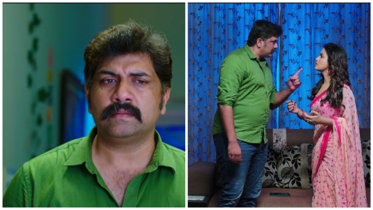 Nandu gets furious with Lasya for cheating Tulasi in todays intinti gruhalakshmi serial episode