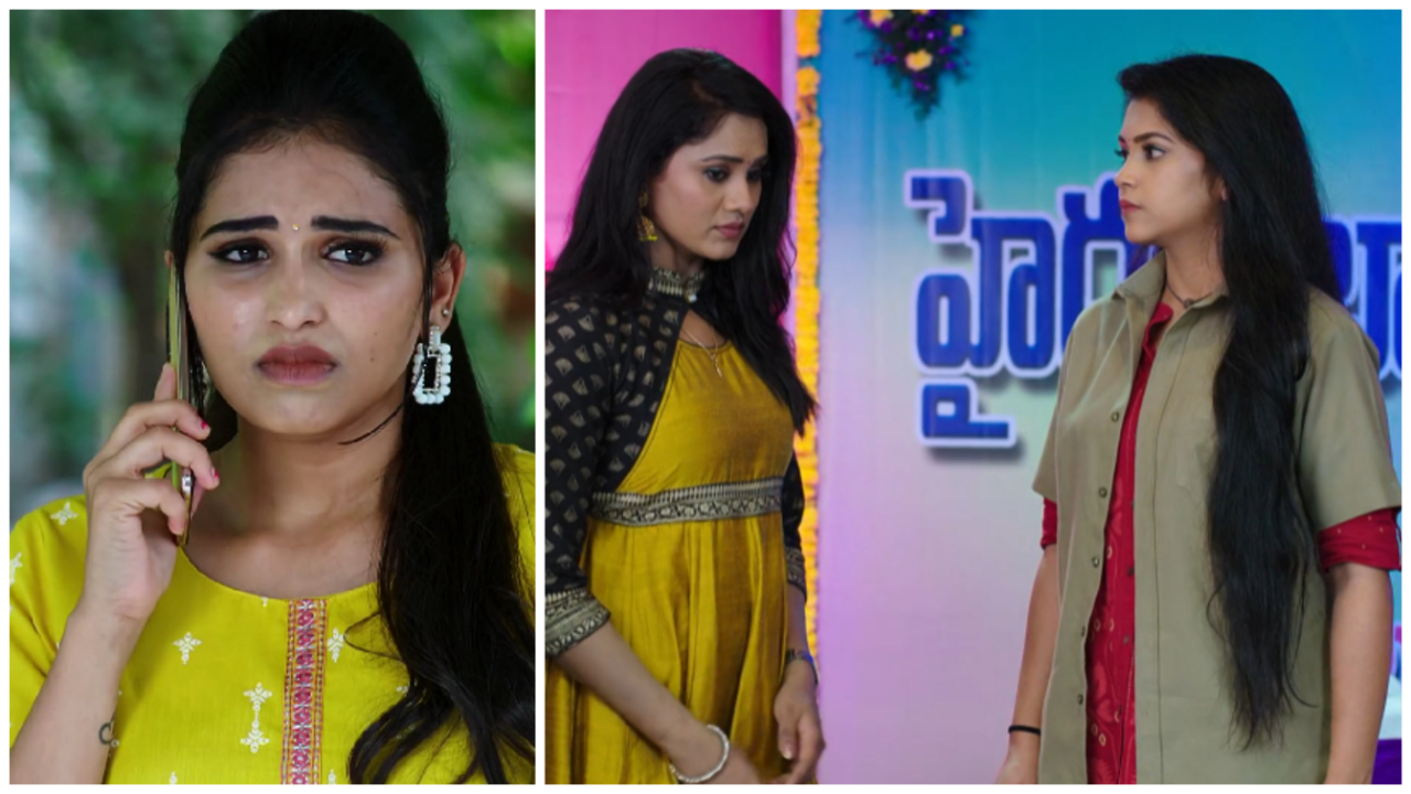 Soundarya and Anand Rao take Hima to an award function in todays karthika deepam serial episode