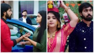 Sourya returns Nirupam's phone in todays karthika deepam serial episode