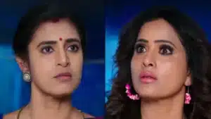 Tulasi, Ankitha and Divya team up to corner Lasya in todays intinti gruhalakshmi serial episode