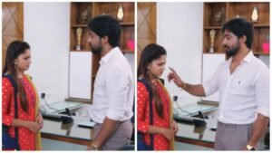 rishi fires on vasu in todays guppedantha manasu serial episode
