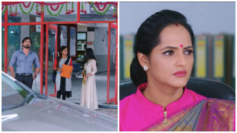 vasudhara fires on rishi and sakshi in todays guppedantha manasu serial episode