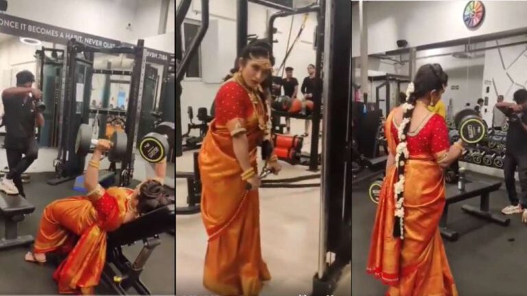 Birde excersize in gym Video goes viral