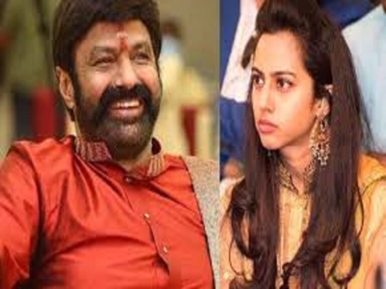 Hero balakrishna gave up the addiction for the sake of his small daugter