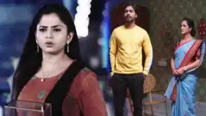 Jagathi informs Rishi about Vasudhara's love for him. Later, Rishi lashes out at Devayani as she tries to convince him to marry Sakshi