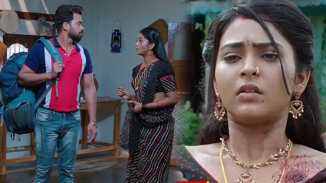 Malli saves Aravind during the commotions in the village. Later, Aravind has to stay over the night in Malli's place 