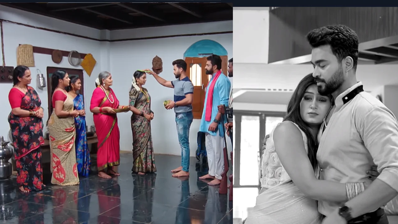Malli saves Aravind during the pooja rituals held by her family. Later, Roopa confronts that her husband cheated on her in front of her family