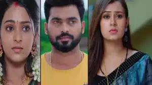 Malli saves Aravind during the pooja rituals held by her family. Later, Roopa confronts that her husband cheated on her in front of her family