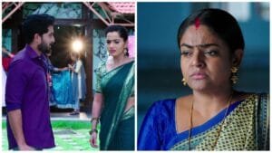 Mounitha disagrees with Karthik when he tells her his decision in todays karthika deepam serial episode