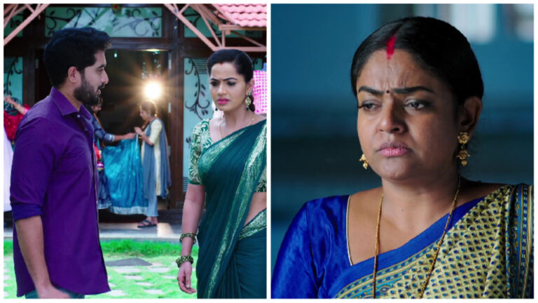 Mounitha disagrees with Karthik when he tells her his decision in todays karthika deepam serial episode