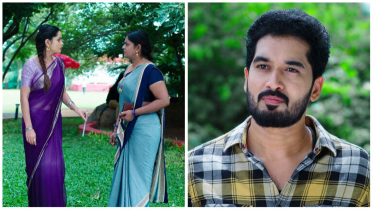 Mounitha inquiries to Deepa about Karthik's whereabout in todays karthika deepam serial episode