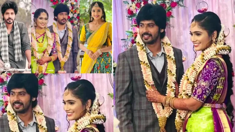 tv serial actor Amardeep chowdary and tejaswini gowda engagement video viral