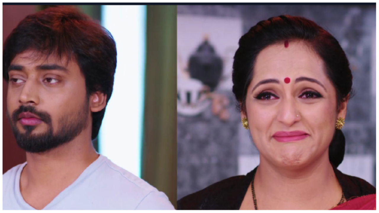 Vasudhara and Rishi talk about Sakshi's deed in todays guppedantha manasu serial episode