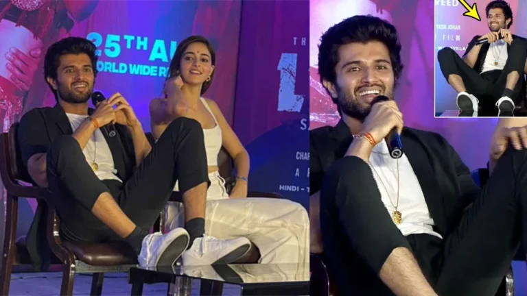 Vijay Deverakonda Shocking Reply to Media Trollers on his Behaviour During Press Meet of Liger Movie