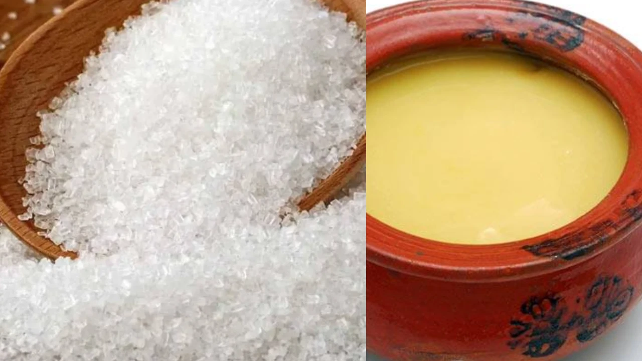 ghee and sugar helps to control weight enhances immunity