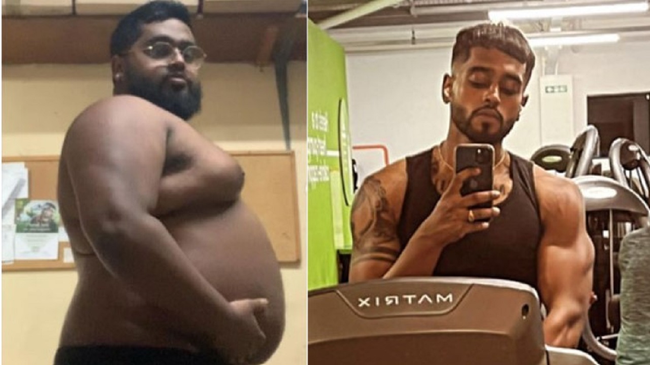 tiktok user who was dumped by girlfriend for being too fat loses 70kg read his story here