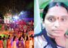 Husband killed hs wife while playing bathukamma in siddipet