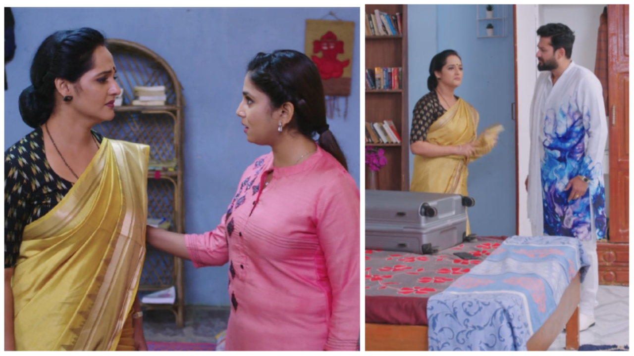 Rishi confronts Jagathi when she decides to leave the house in todays guppedantha manasu serial episode