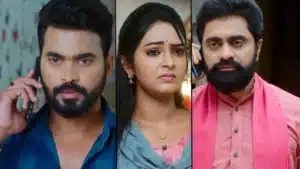 Satya is confused as Meera tells him about Malli's unexpected question. Later, Malli thanks Sharath as he helps her to escape from Vasundhara.