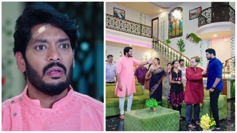 abhi-upsets-samrat in todays intinti gruhalakshmi serial episode